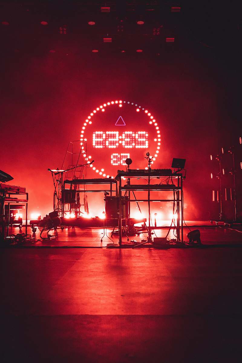 rock am ring red digital display indoors nürburg